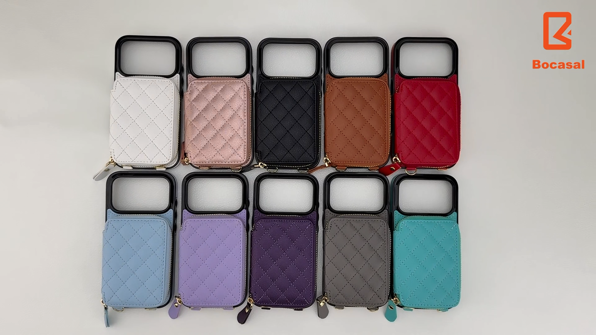 Amazon.com: Bocasal Crossbody Wallet Case for iPhone 17 Pro Max